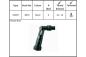 Preview: Spark plug connector, XD-05 F, for 12 mm
