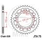Preview: Alu-Kettenrad, 40Z, Teil.: 520 silber, JT, Innen Ø : 110, Lochkr.: 131