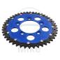 Preview: Kettenrad, ZF-Dual, 46Z, Teil.: 520 blau, ZF, Innen Ø : 087, Lochkr.: 110