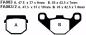 Preview: Bremsbelag - Satz (Sintermetall) Goldstuff (EBC), FA083HH
