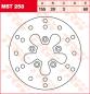 Preview: Bremsscheibe MST258, starr