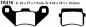 Preview: Bremsbelag - Satz Sintermetall Goldstuff (EBC), FA416R