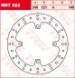 Preview: Brake disc MST322, fixed