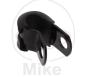 Preview: Bremsschlauchhalter, 6 mm, Alu,, schwarz