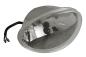 Preview: H4 Einsatz oval, 160 x 90 mm, Klarglas, 12V 60/55W, mit Standlicht, E geprüft.