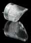 Preview: LED-Mini-Rücklicht NOSE, rund, Glas transparent