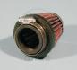 Preview: Renn-Einzelluftfilter, Uni., K&N, rund konisch, 43  mm, Chromkappe