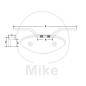 Preview: Lenker, Alu, gold, 22 mm, Superbike, TRW