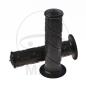 Preview: Griffgummi, schwarz, Ø 22 mm, Länge: 120 mm, geschlossen