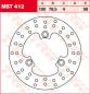 Preview: Brake disc MST412, fixed