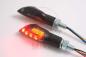 Preview: Blinkleuchte, RELEASE,LED, mit Brems- und Rücklicht, rot, Rauchglas, schwarz, JMP