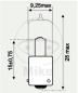 Preview: Glühlampe,12V6W BAX9S JMP