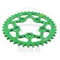 Preview: Alu-Kettenrad, 39Z, Teil.: 525 grün, Sitta, Innen Ø : 076, Lochkr.: 100