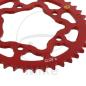 Preview: Alu-Kettenrad: 42Z, Teil.: 525 rot, Sitta, Innen Ø : 100, Lochkr.: 120