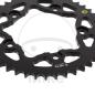 Preview: Alu-Kettenrad: 44Z, Teil.: 530 schwarz, Sitta, Innen Ø : 120, Lochkr.: 140