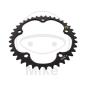 Preview: Alu-Kettenrad, 38Z, Teil.: 520 schwarz, Sitta, Innen Ø : 132, Lochkr.: 152