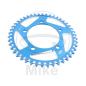 Preview: Alu-Kettenrad: 45Z, Teil.: 525 blau, JMP , Innen Ø : 110, Lochkr.: 131