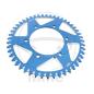 Preview: Alu-Kettenrad, 48Z, Teil.: 520 blau, JMP , Innen Ø : 110, Lochkr.: 130