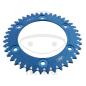 Preview: Alu-Kettenrad, 41Z, Teil.: 520 blau, JMP , Innen Ø : 134, Lochkr.: 160