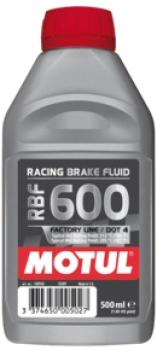 Motul Bremsflüssigkeit: RBF 600 Factory Line , Verpackung: 0,5 Ltr.