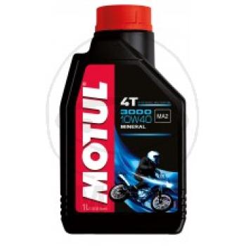 Motul 4-Takt Motoröl 3000 Mineralöl 10W40 4T 1 Liter