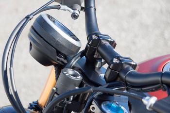 Klemmbock-kit Ducati Scrambler 15, silberne Klemmböcke