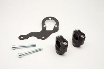 Klemmbock-kit Ducati Scrambler 15, schwarze Klemmböcke