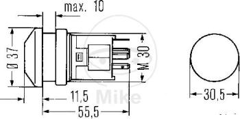 Preview: Warnblinkanlagenschalter
