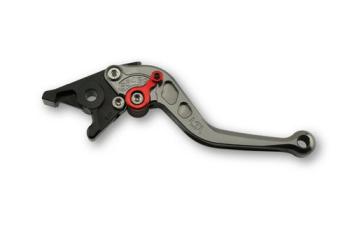 Brake lever R52R, short, anthracite/red