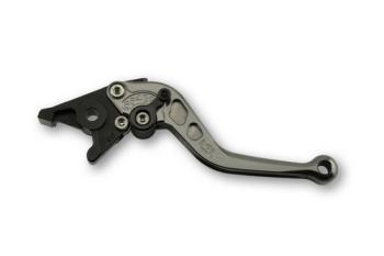 Brake lever R10, short, anthracite/black