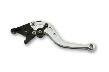 Clutch lever short L66R, silver / black
