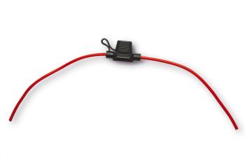 Preview: Halter für Mini-Stecksicherungen, Spritzwasser geschütztes Gummigehäuse