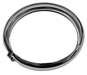 Chrome rim for 4-1/2 inch, Bates-Style-headlamp