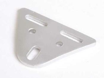 Universal bracket for one 3 1/2 inch or 4 1/2 inch headlamp