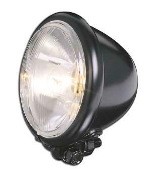 4 1/2 inch spotlight, silk black housing