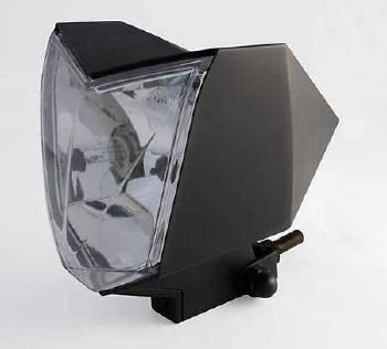 Hauptscheinwerfer EDGE mit Parklicht, schwarzes Gehäuse