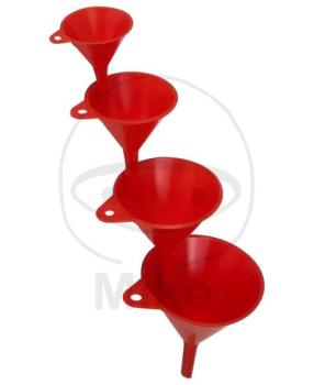 Trichterset, Plastik 4 Stück 60/80/100/120 mm