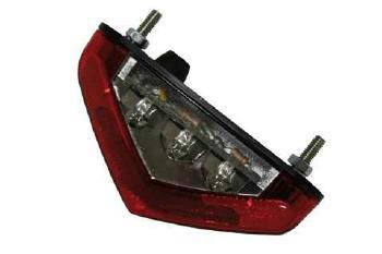 LED taillight red lens