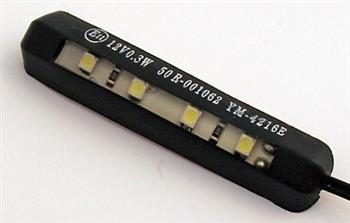 4-LED-license plate light