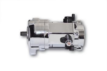 Preview: Anlasser, chrom, für div. HD, FLH/FLT/FLST/FXST 94-06, Denso.