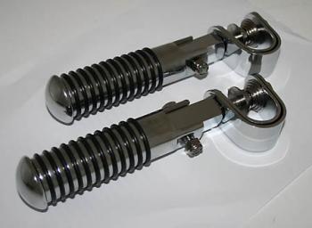 Chrome footpegs