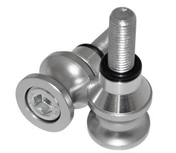 Bobbins M10 x 1.25, silver