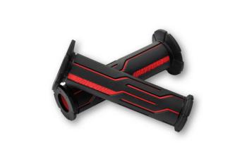 Handlebar grips D-LINE, red