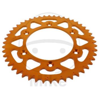 Alu-Kettenrad: 48Z, Teil.: 520 orange, Esjot, Innen Ø : 125, Lochkr.: 150