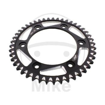 Alu-Kettenrad, 45Z, Teil.: 530 schwarz, JMP , Innen Ø : 134, Lochkr.: 160