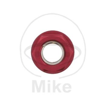 Kettenradmutter, Pro Bolt, M10X1,25, Alu rot