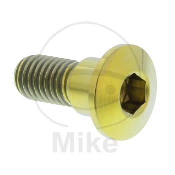 Bremsscheibenschraube, Pro Bolt, M8X1,25, 22 mm, Titan gold