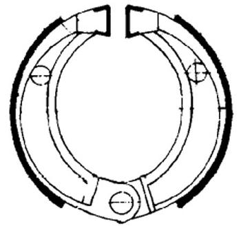 Bremsbacken FSB 756