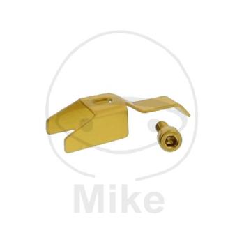 Halter für den Bremsbehälterdeckel, Alu gold, Pro Bolt