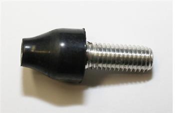 Silentgummiadapter (Gummi 17 mm, Gewindestange 20 mm M8)